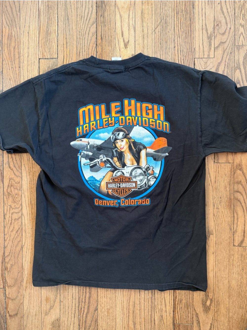 Harley-Davidson Vintage Mile High T Shirt